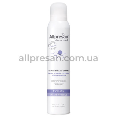 Крем-пена для лечения псориаза кожи Allpresan Derma Med Psoriatix Inrtensivpflege, 200 мл