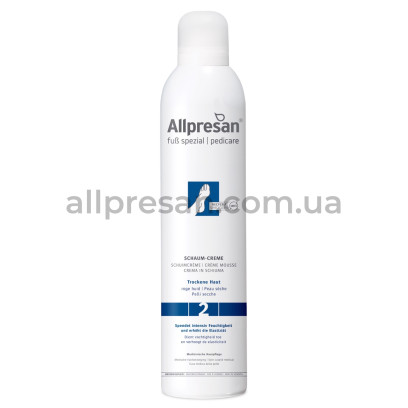 Крем-піна для сухої шкіри стоп Allpresan Foot Special No. 2 Foam Cream, 300 мл