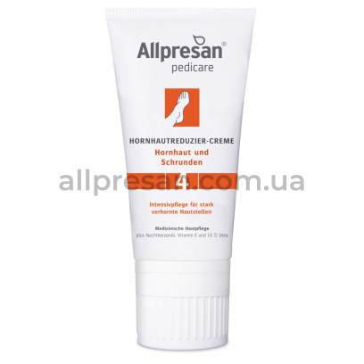 Крем для мозолистої та потрісканої шкіри стоп Allpresan Foot Special No. 4 Callus Reducing Cream, 40 мл