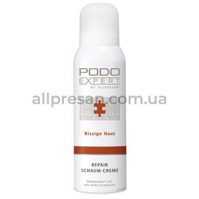 Крем-піна для сухої шкіри стоп Podoexpert by Allpresan Repair Foam Cream for Dry Skin, 125мл